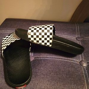 Vans Slides Girls Size 4
